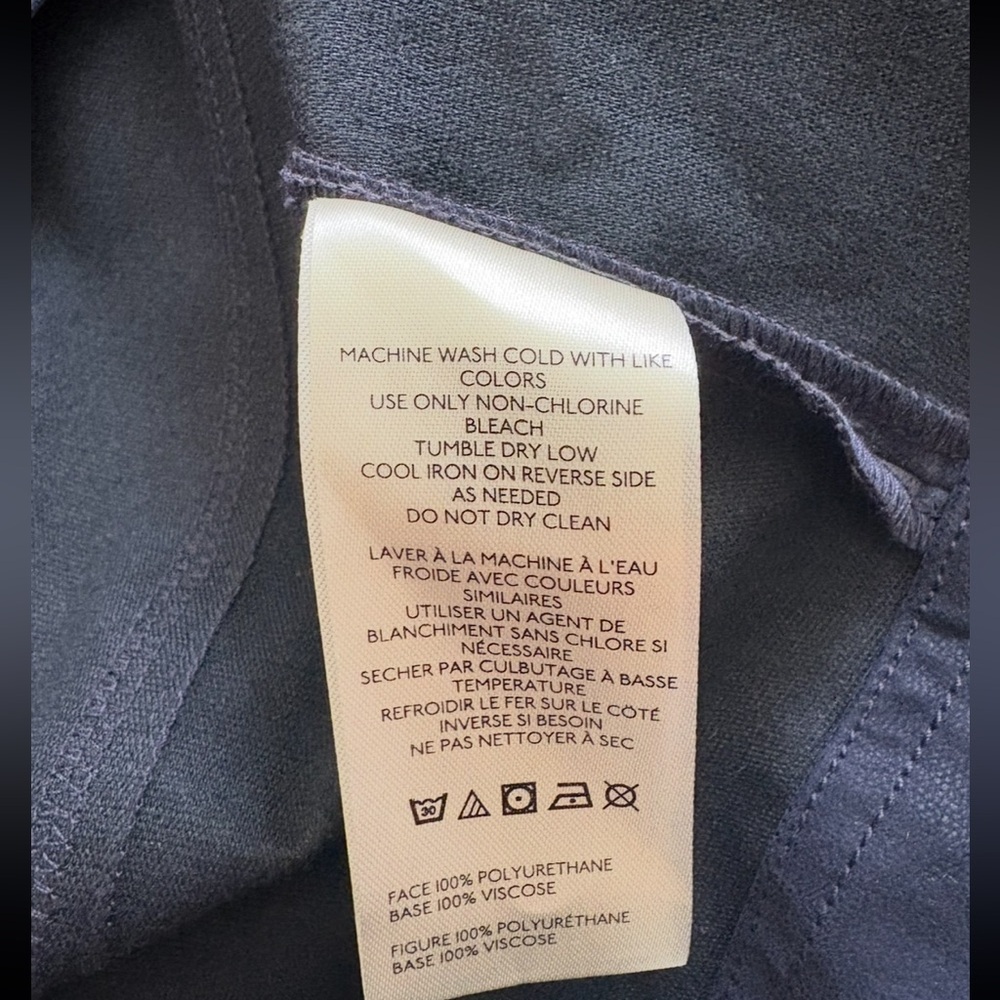 Free People Bradley Dress - Faux Suede Mini Size L –  Navy - Picture 6 of 7